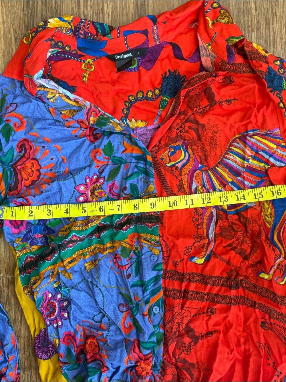 Desigual Printed Blouse - Picture 8 of 9